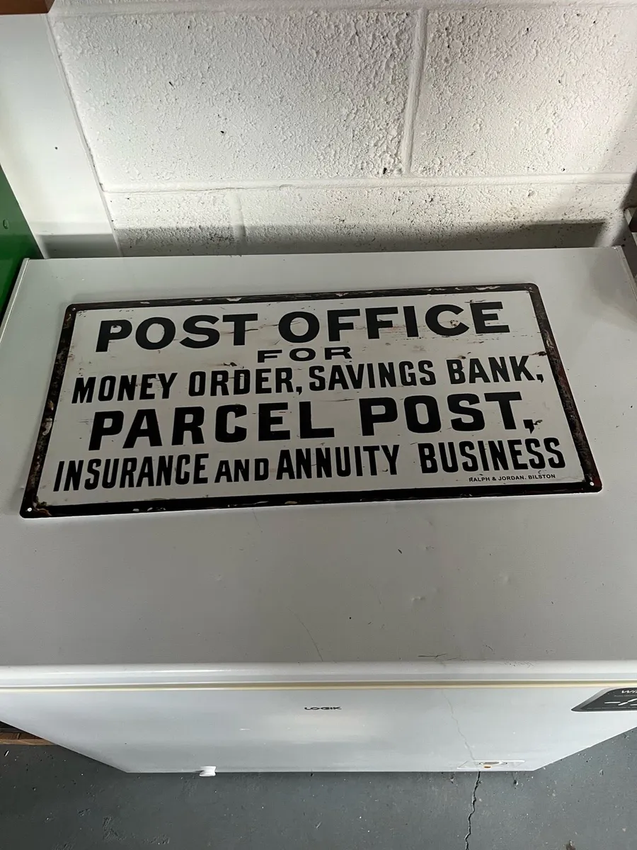 TIN SIGN