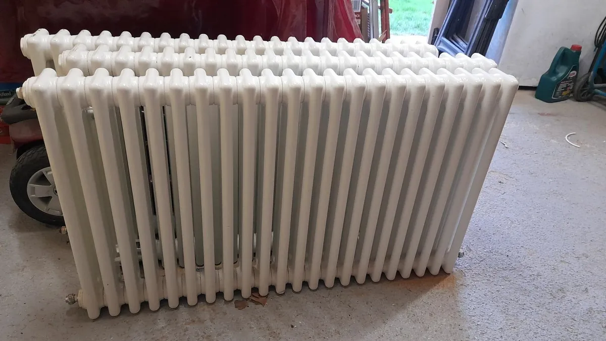 3 white large rads