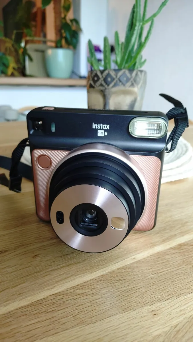 Fujifilm Instax SQ6 camera with camera case - Image 1