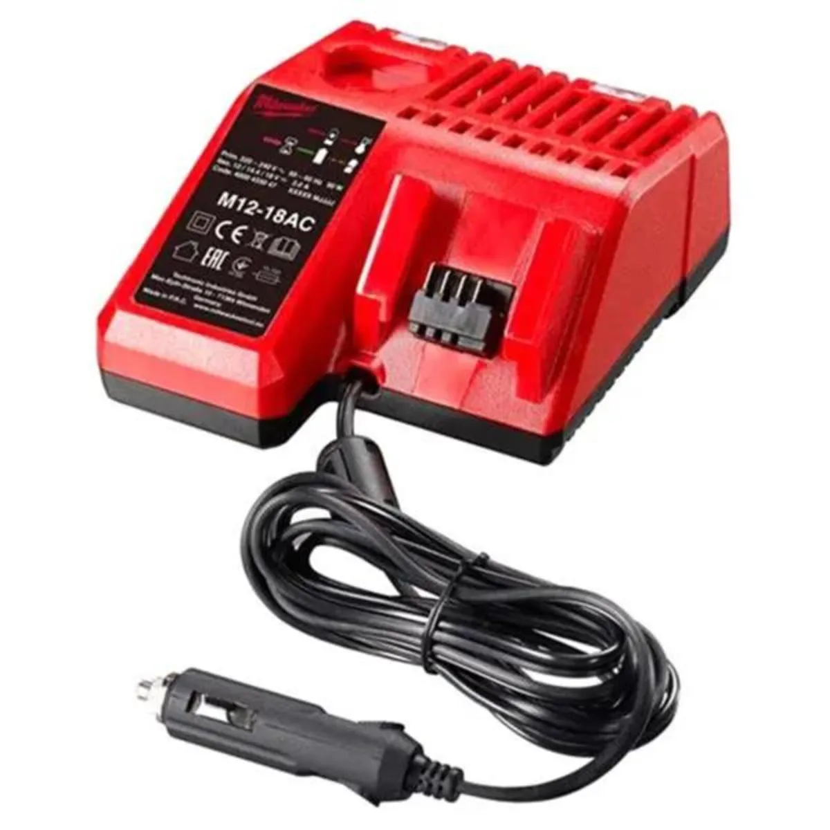 Milwaukee In Car Charger – M12-18AC 12-18V