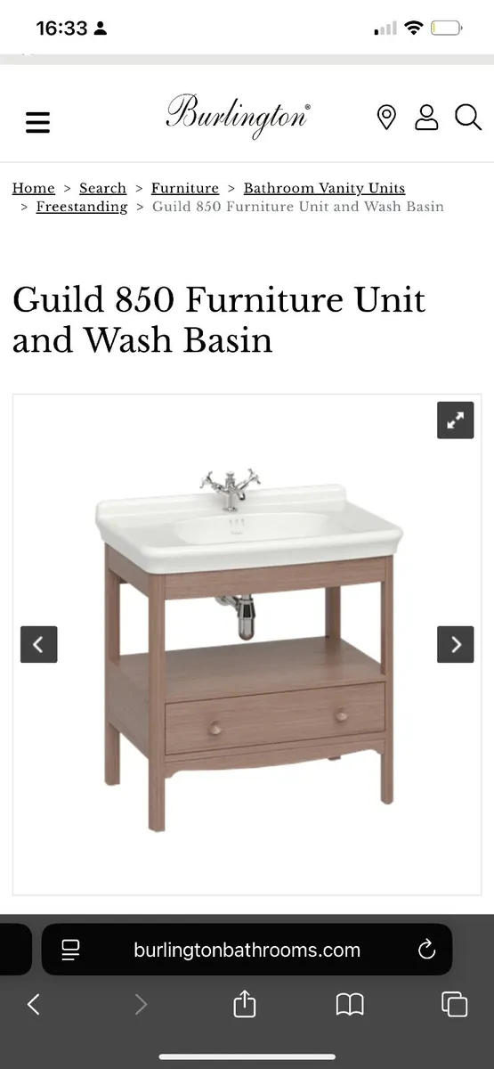 Burlington Vanity unit - Image 1