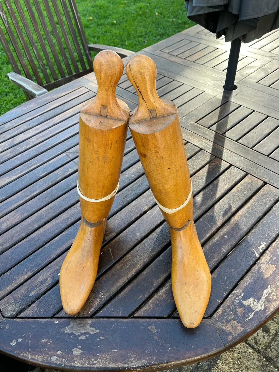 Wooden Boot Trees - Image 1