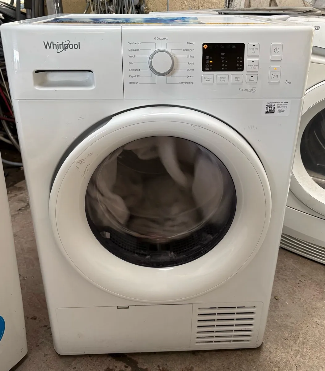 Whirlpool Condenser Dryer - 8kg Drum