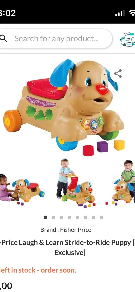 Fisher Price Laugh and Learn Puppy - Image 1