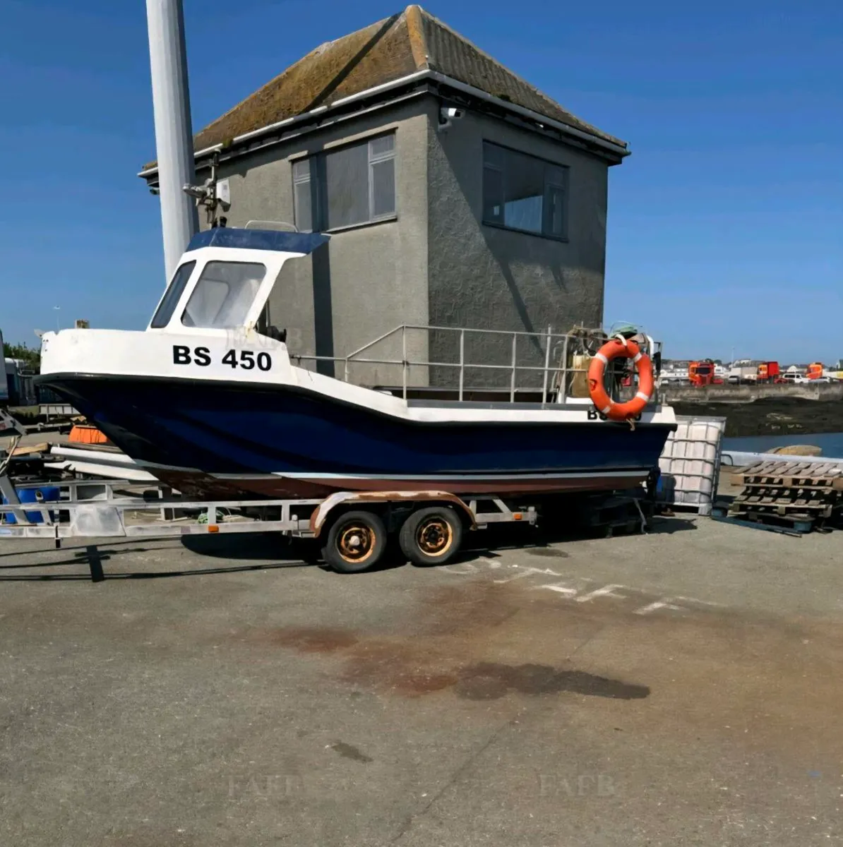 Fishing Boat and License