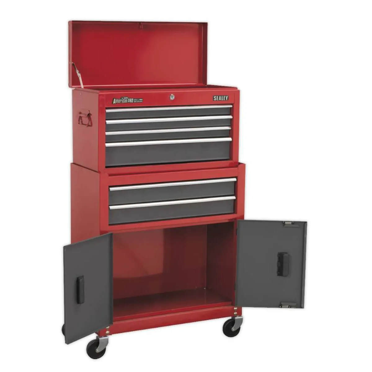 Sealey Rollcab – 2-Piece Topchest & Roll Cab - Image 2
