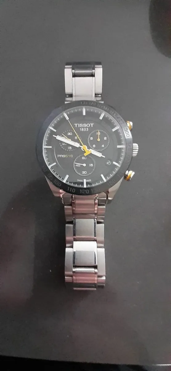 Tissot PRS516 Chronograph Men's Black Watch - Image 2