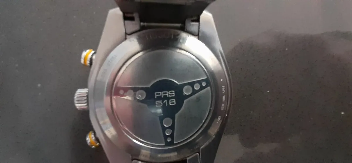 Tissot PRS516 Chronograph Men's Black Watch - Image 3