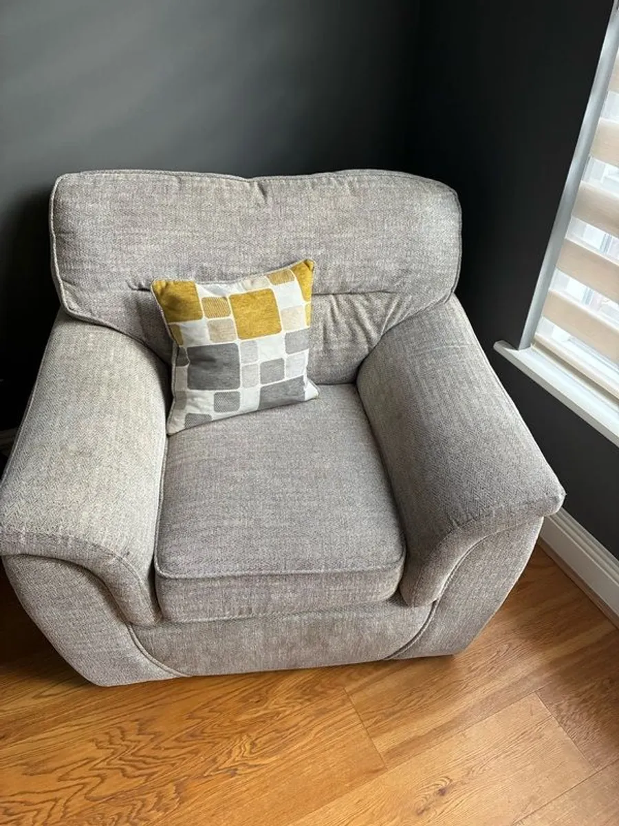 3 seater & single seater sofa - Image 3