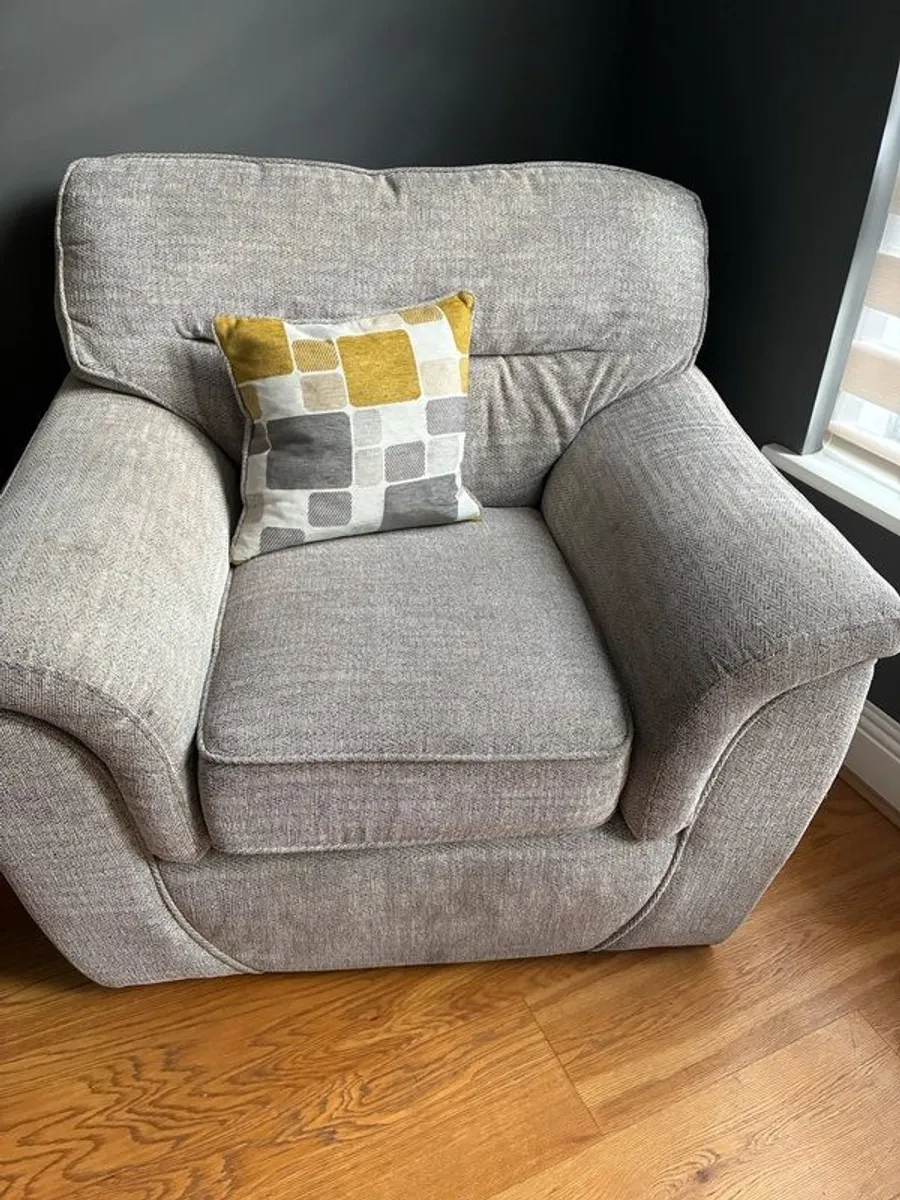 3 seater & single seater sofa - Image 4