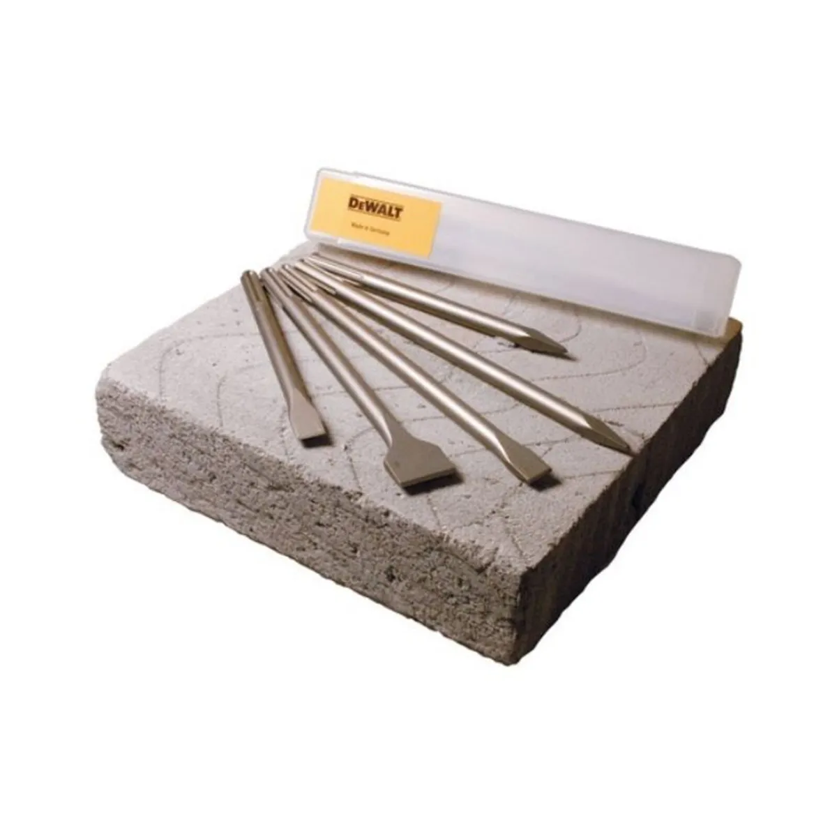 DeWalt SDS Max Drill Bit Set – 5 Piece Chisel Set