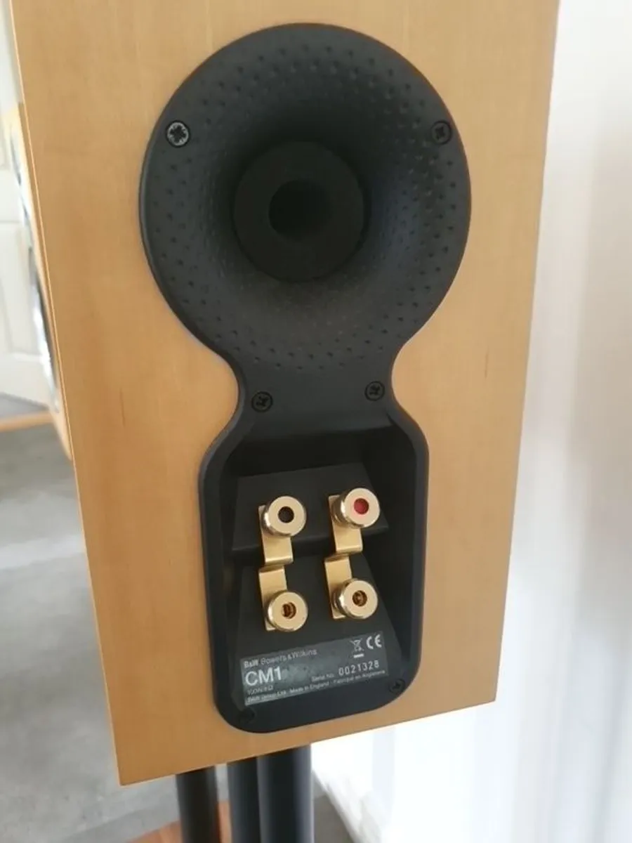 Bowers & Wilkins CM1 Speakers. Boxed. - Image 4