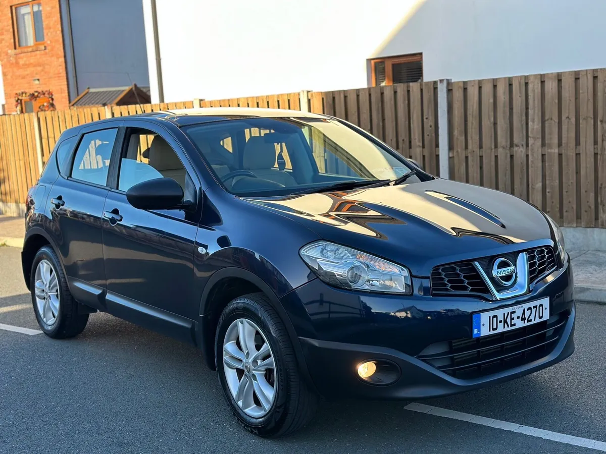 2010 nissan qashqai 1.5diesel sve with nct and tax - Image 4