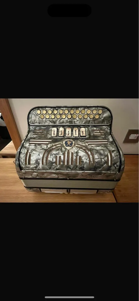 BC Paolo Soprani Button Accordion - Image 1
