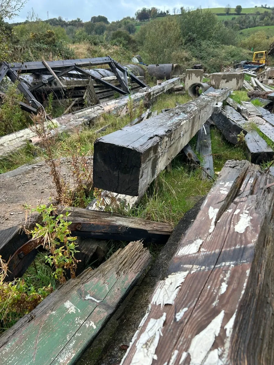 Pitch Pine Beams - Image 1