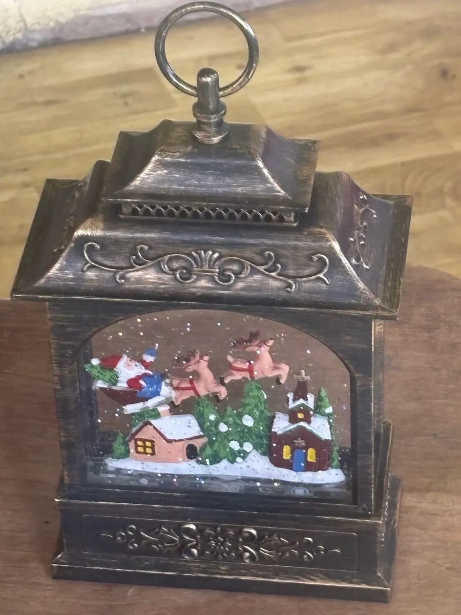 Santa on Sled - Image 1