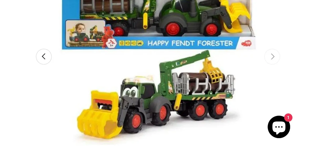 Fendt Forester Toy Tractor - Image 1