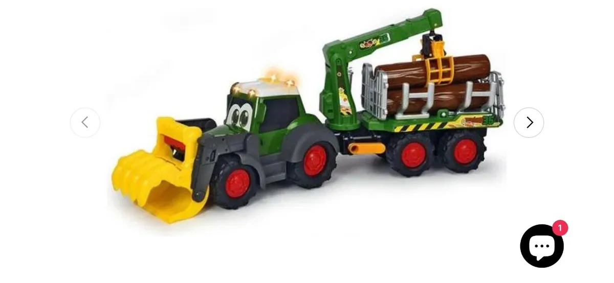 Fendt Forester Toy Tractor - Image 2