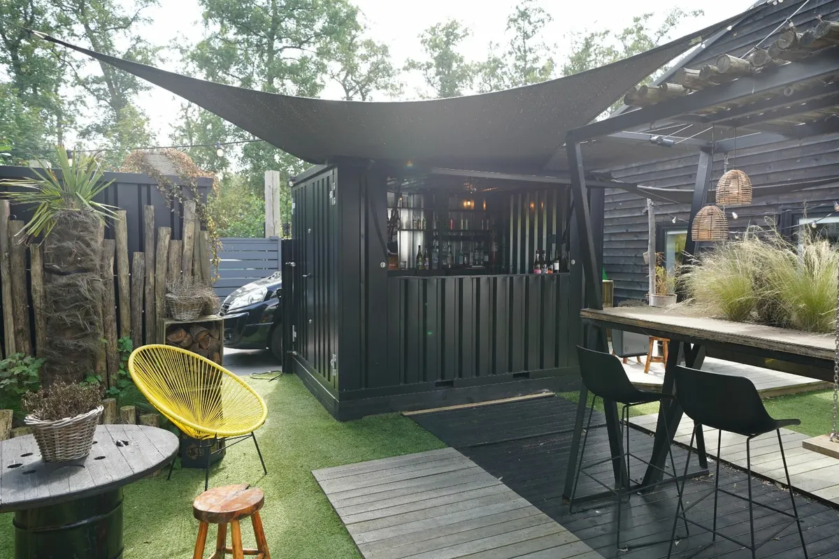 Bar Container with Countertop – Outdoor Ready - Image 2