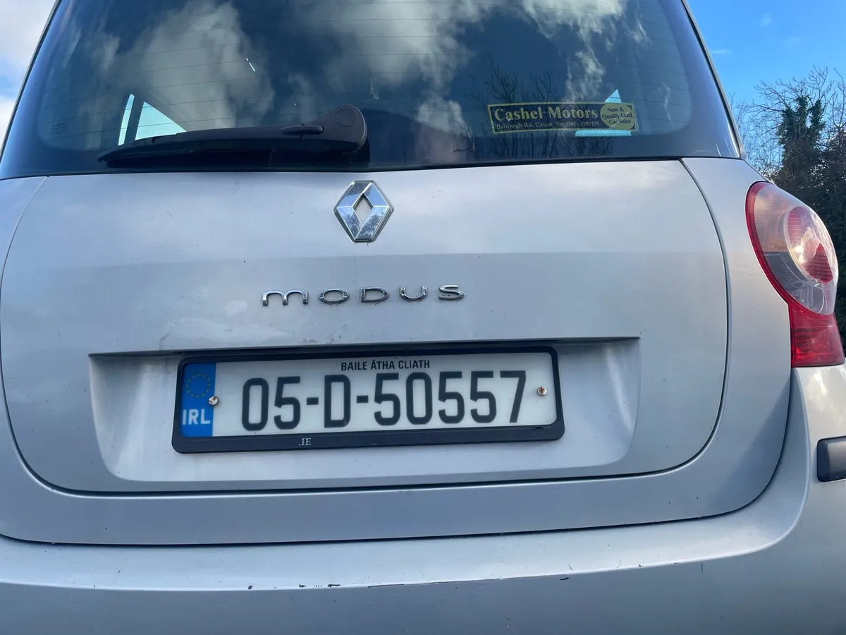 Renault modus spares breaking
