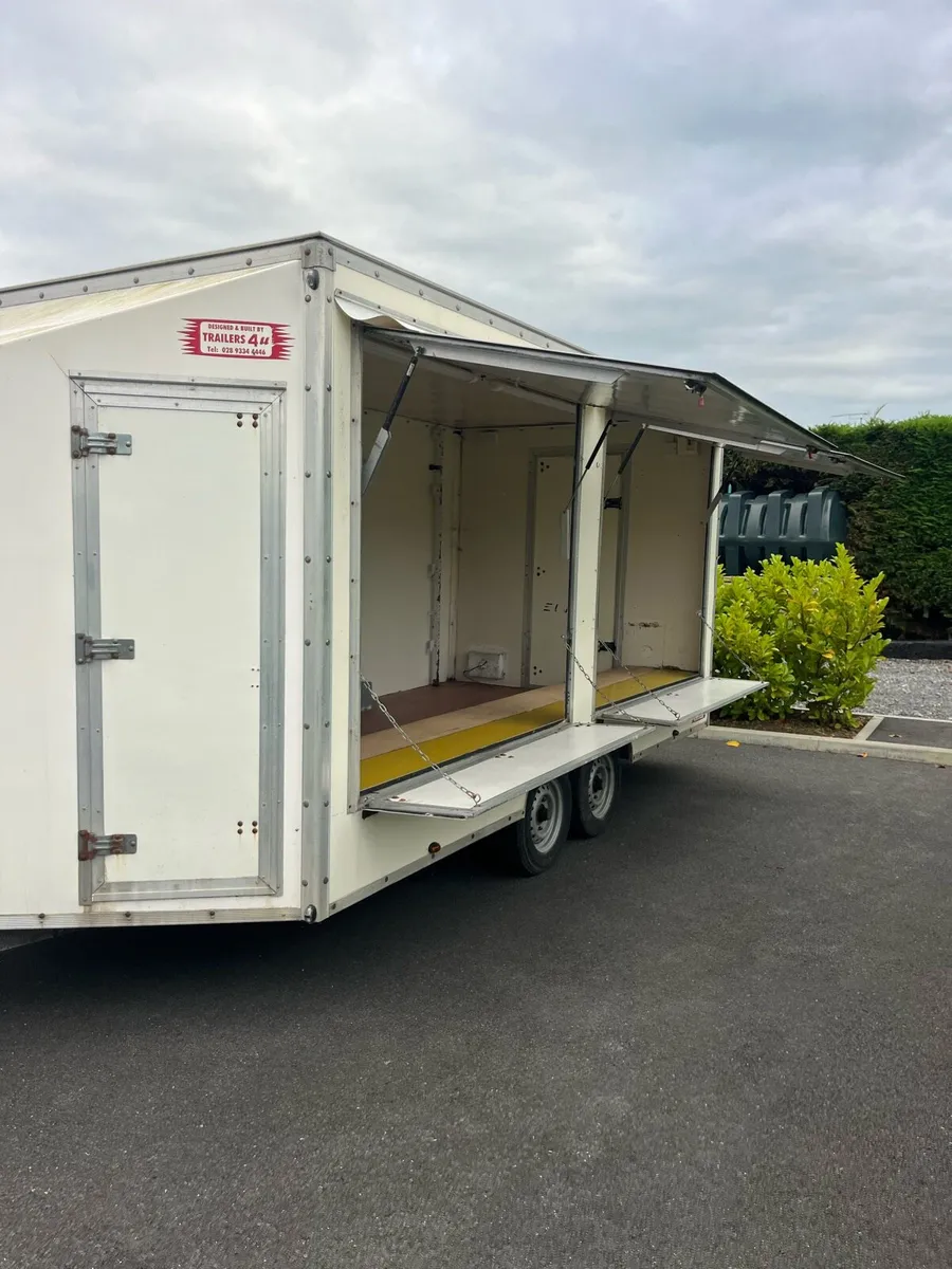 Coffee trailer , exhibition trailer , catering - Image 1