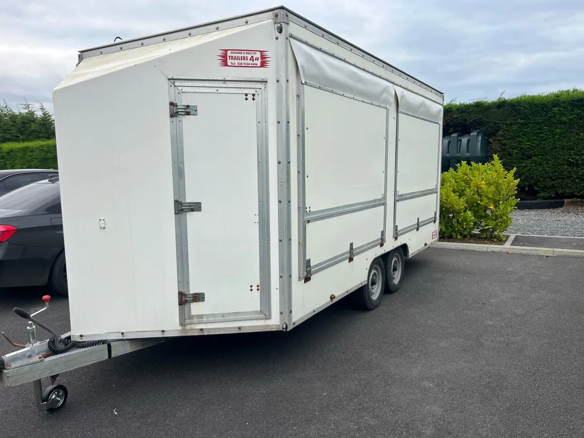 Coffee trailer , exhibition trailer , catering - Image 2