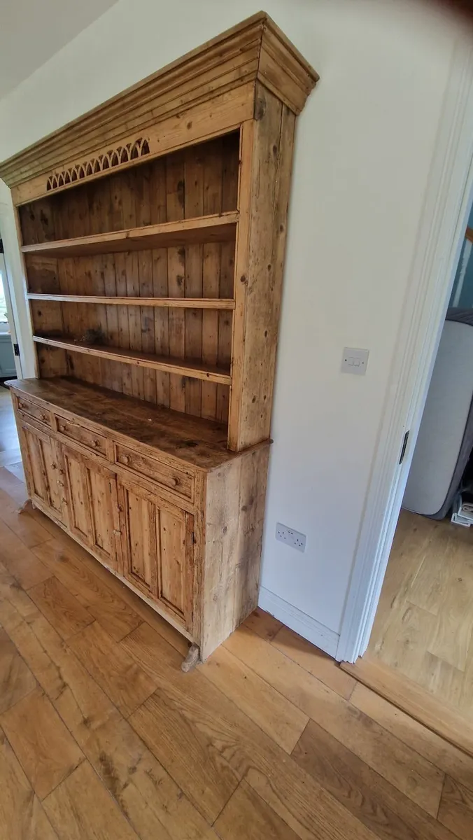 Antique pine dresser - Image 1