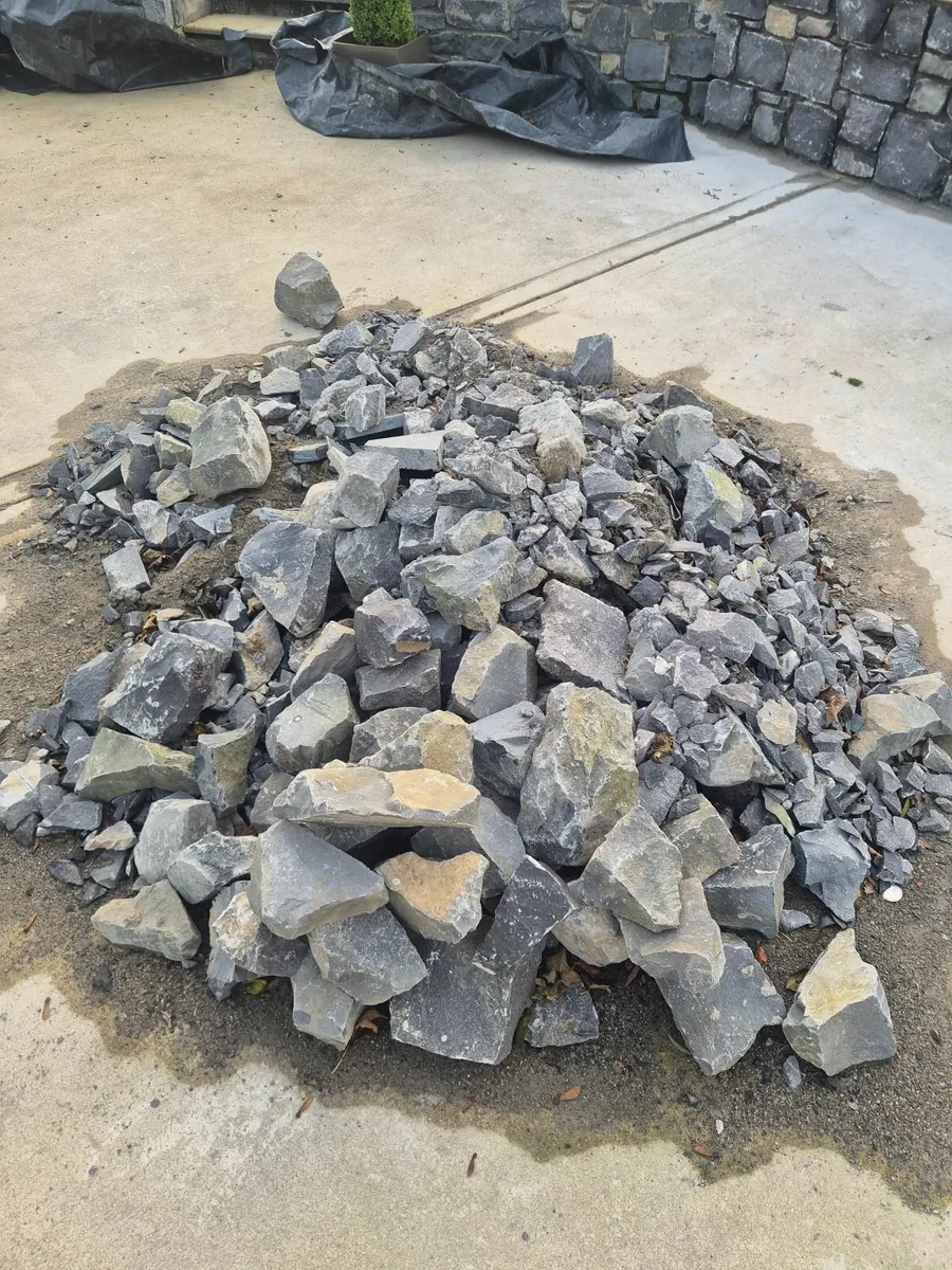 Free to collect... limestone left over from build - Image 2