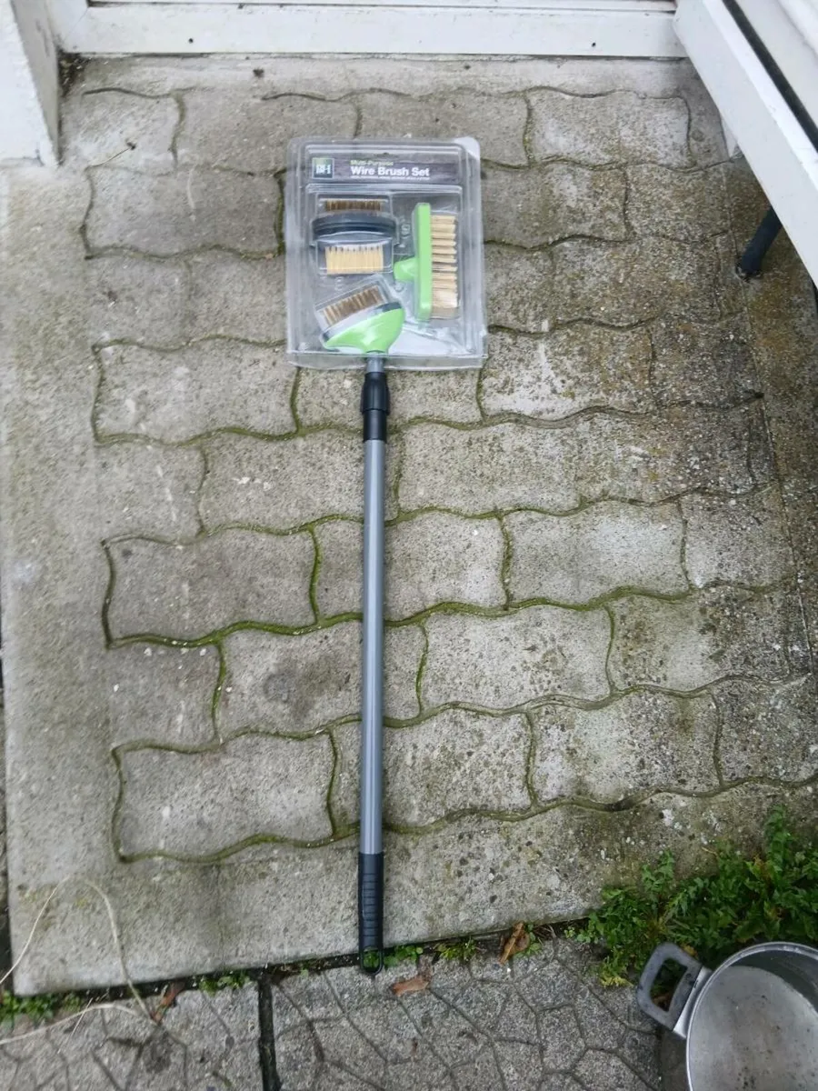 Gardening cleaning wirebrush set - Image 1