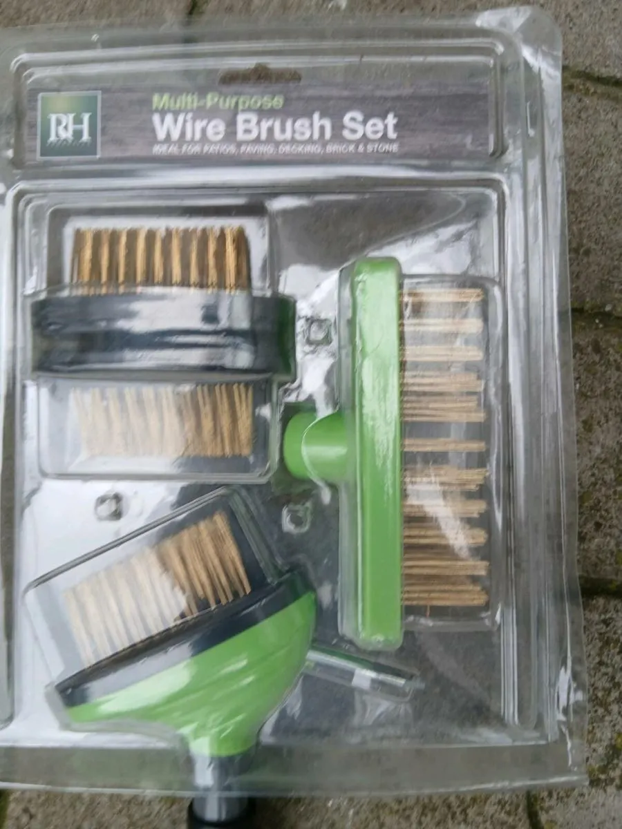 Gardening cleaning wirebrush set - Image 2