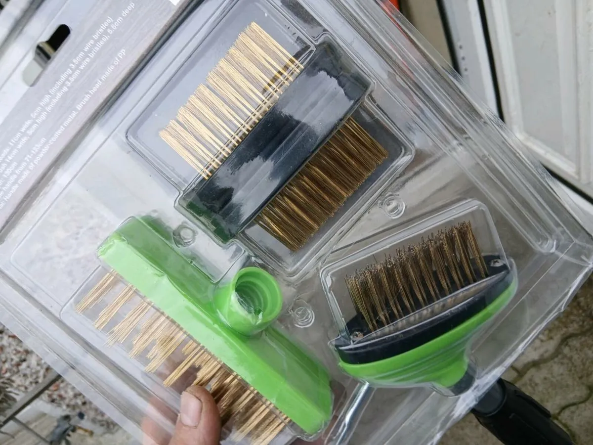 Gardening cleaning wirebrush set - Image 3