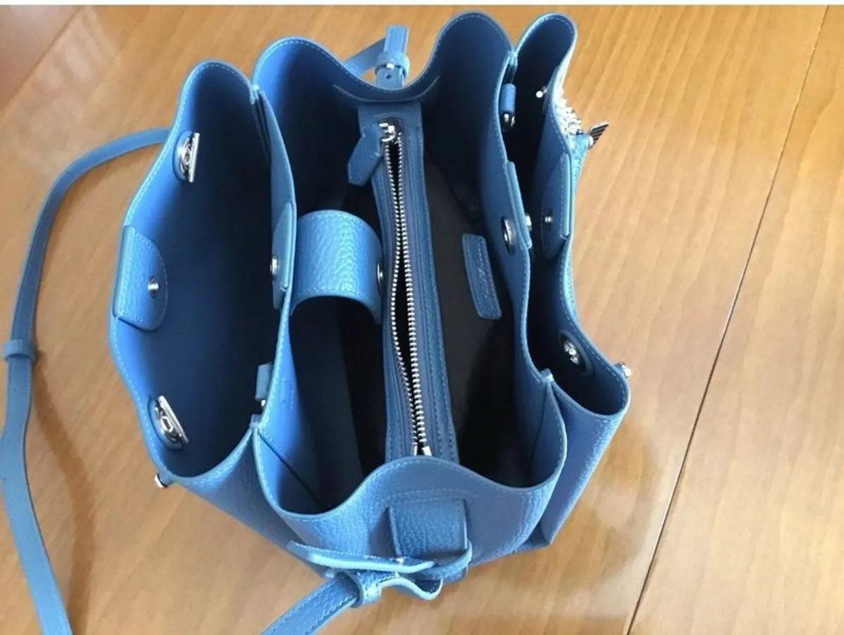 Emporio Armani ANNIE TOTE  Handbag blue NEW - Image 3