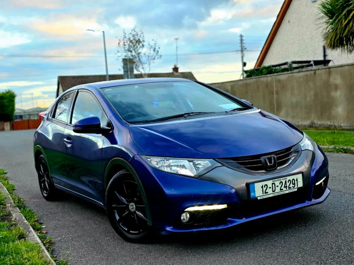 2012 Si BLUE HONDA CIVIC 2.2i-DTEC  NCT 9/26 - Image 4