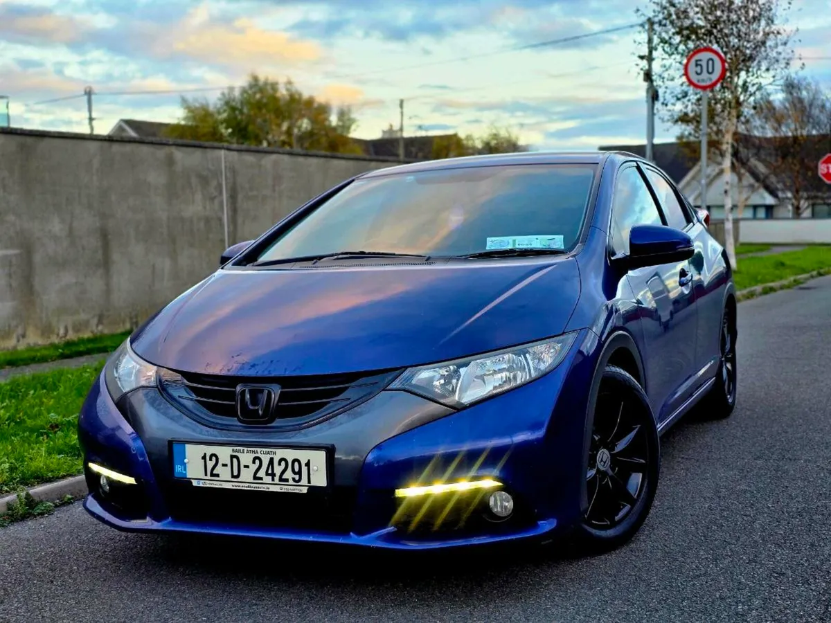2012 Si BLUE HONDA CIVIC 2.2i-DTEC  NCT 9/26 - Image 2