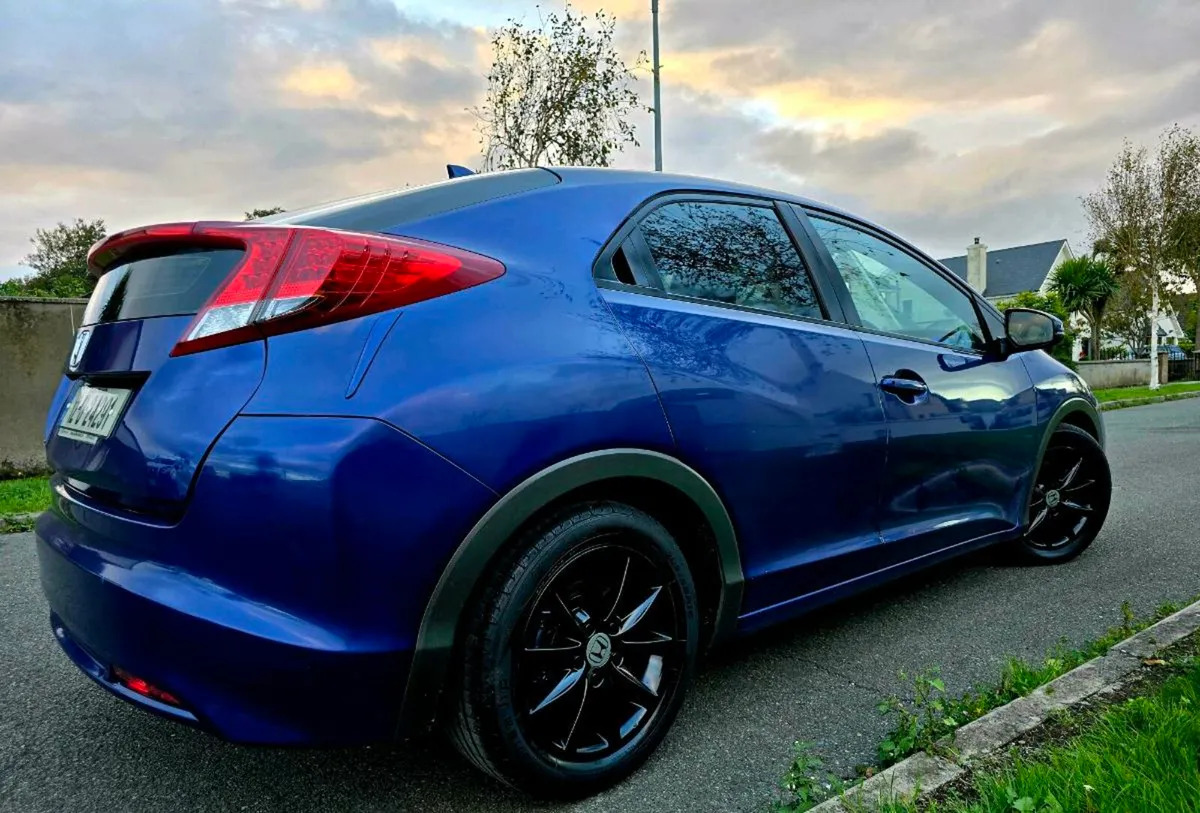 2012 Si BLUE HONDA CIVIC 2.2i-DTEC  NCT 9/26 - Image 3