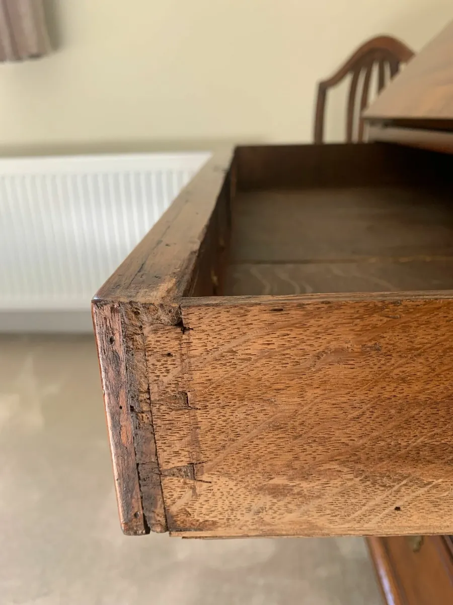 ** George III Mahogany Writing Bureau, Circa 1800 - Image 4