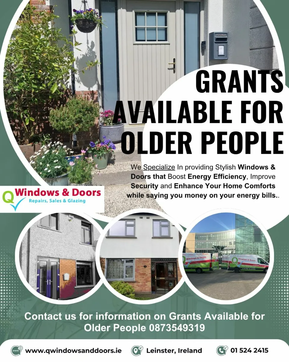 Windows & Doors Grant For Older People