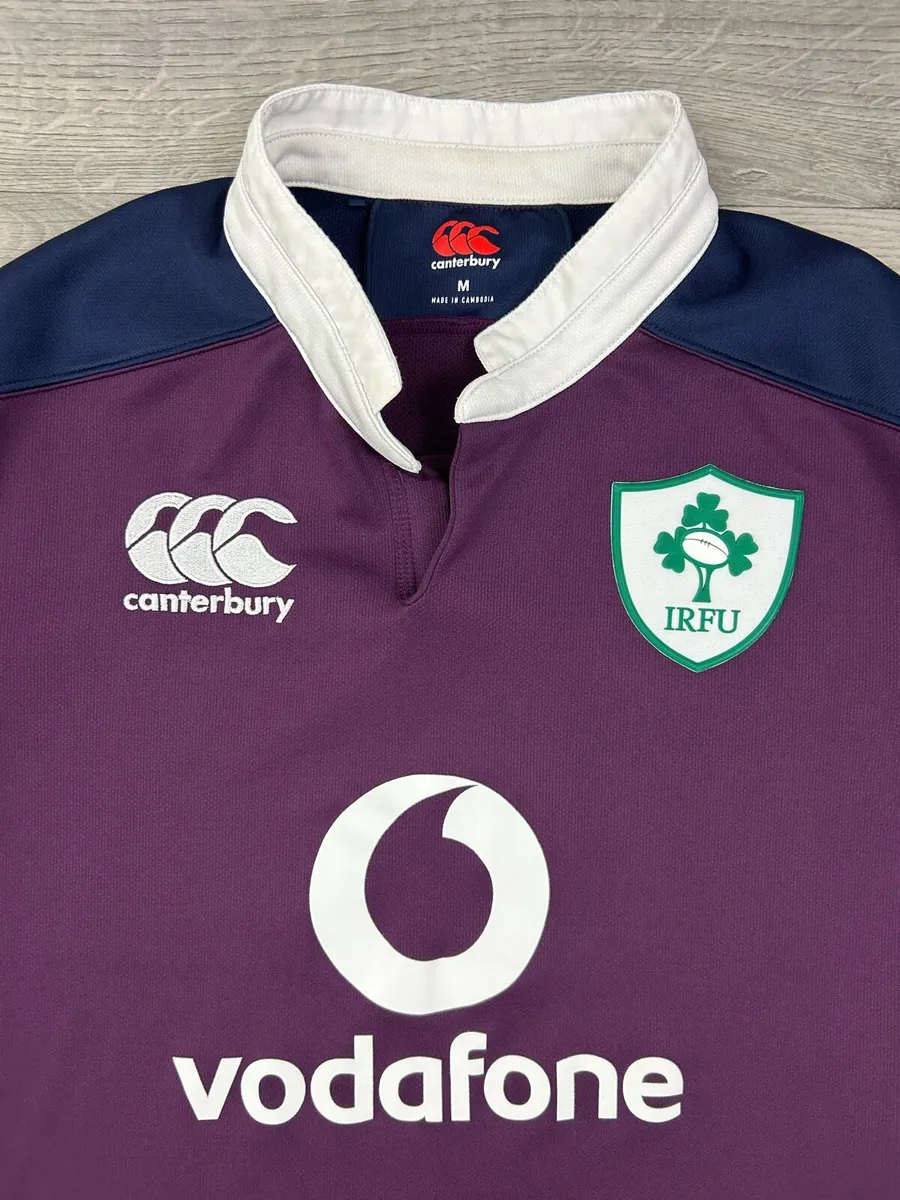 Canterbury Ireland Rugby Jersey Shirt Mens Medium - Image 3
