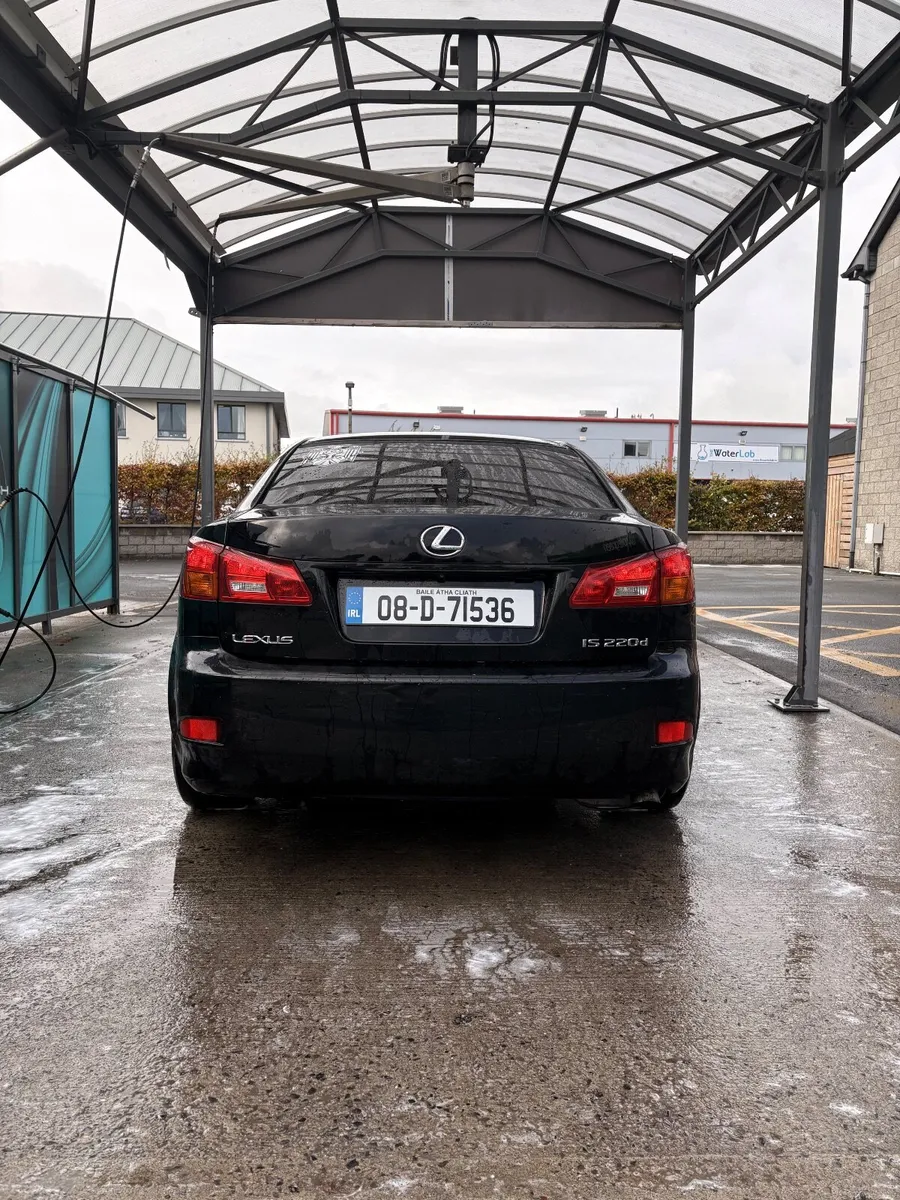 Lexus IS220d 2008 – Black – Excellent Condition - Image 4
