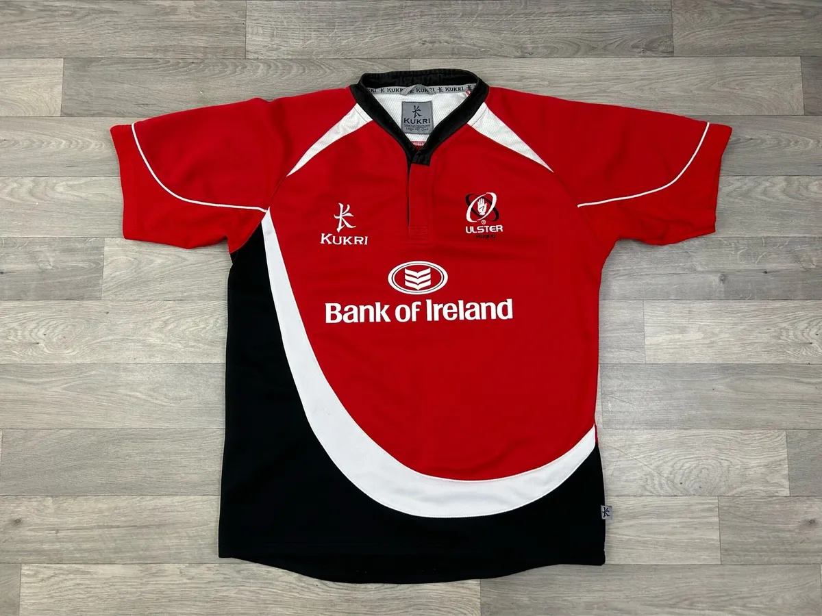 Vintage Kukri Ulster Rugby Jersey Shirt Mens Large - Image 1
