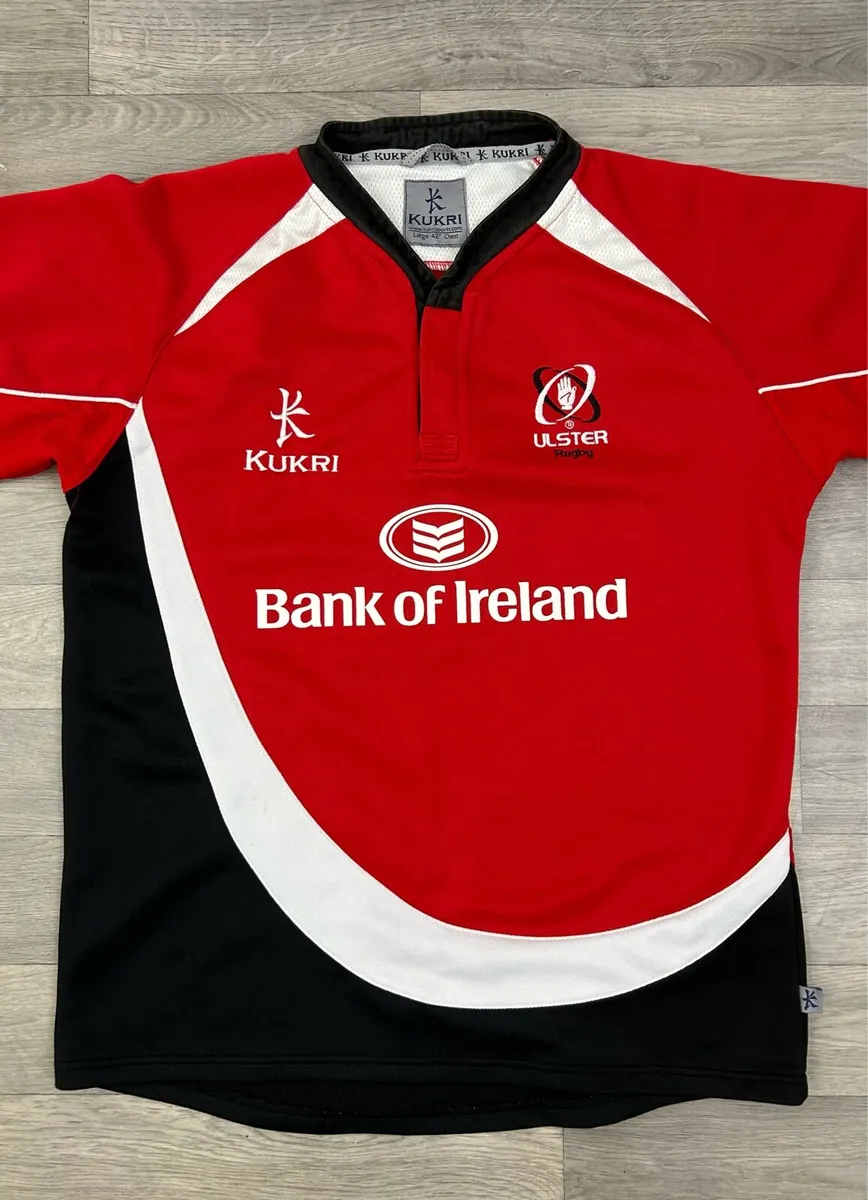 Vintage Kukri Ulster Rugby Jersey Shirt Mens Large - Image 2