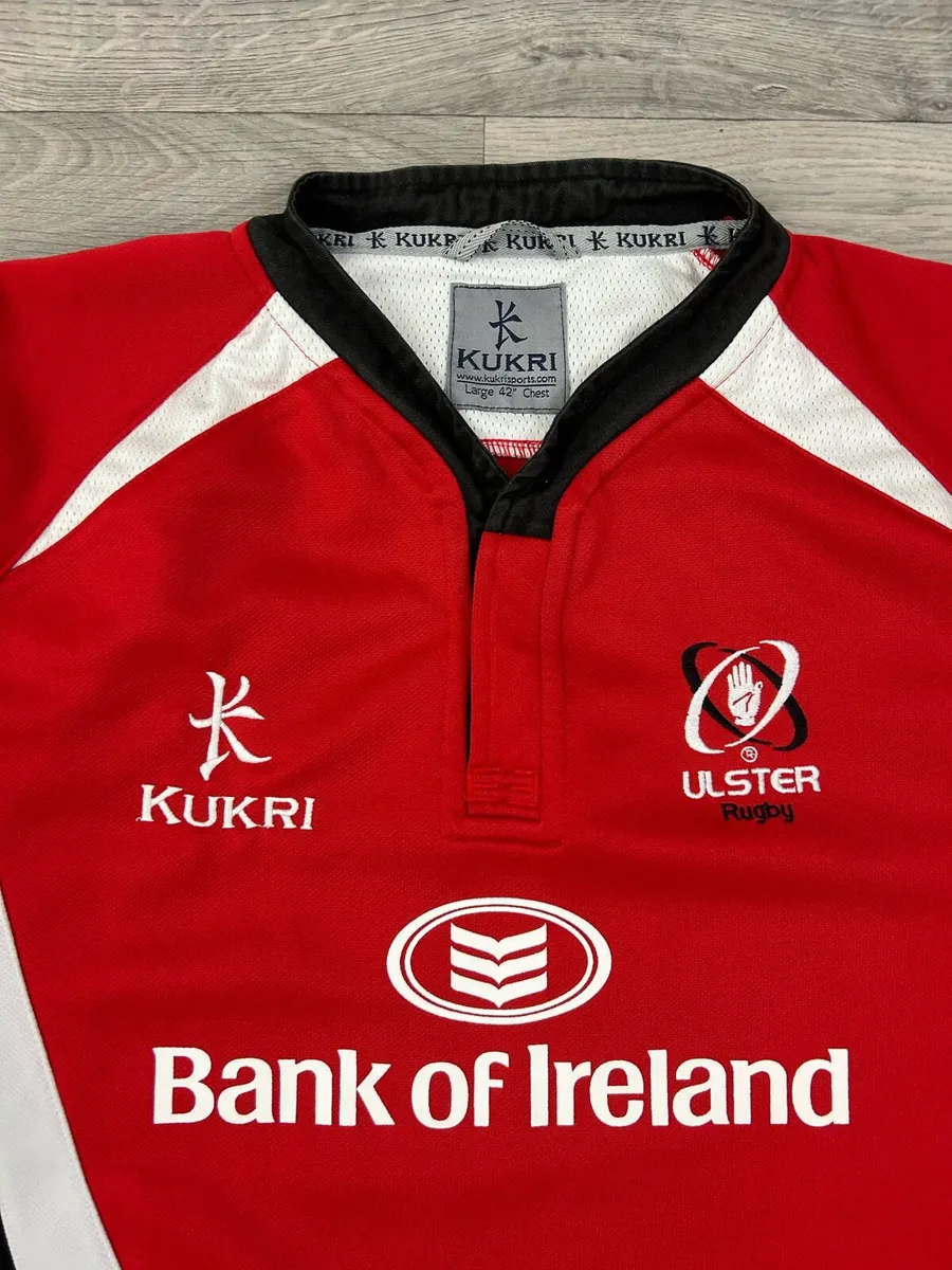 Vintage Kukri Ulster Rugby Jersey Shirt Mens Large - Image 3