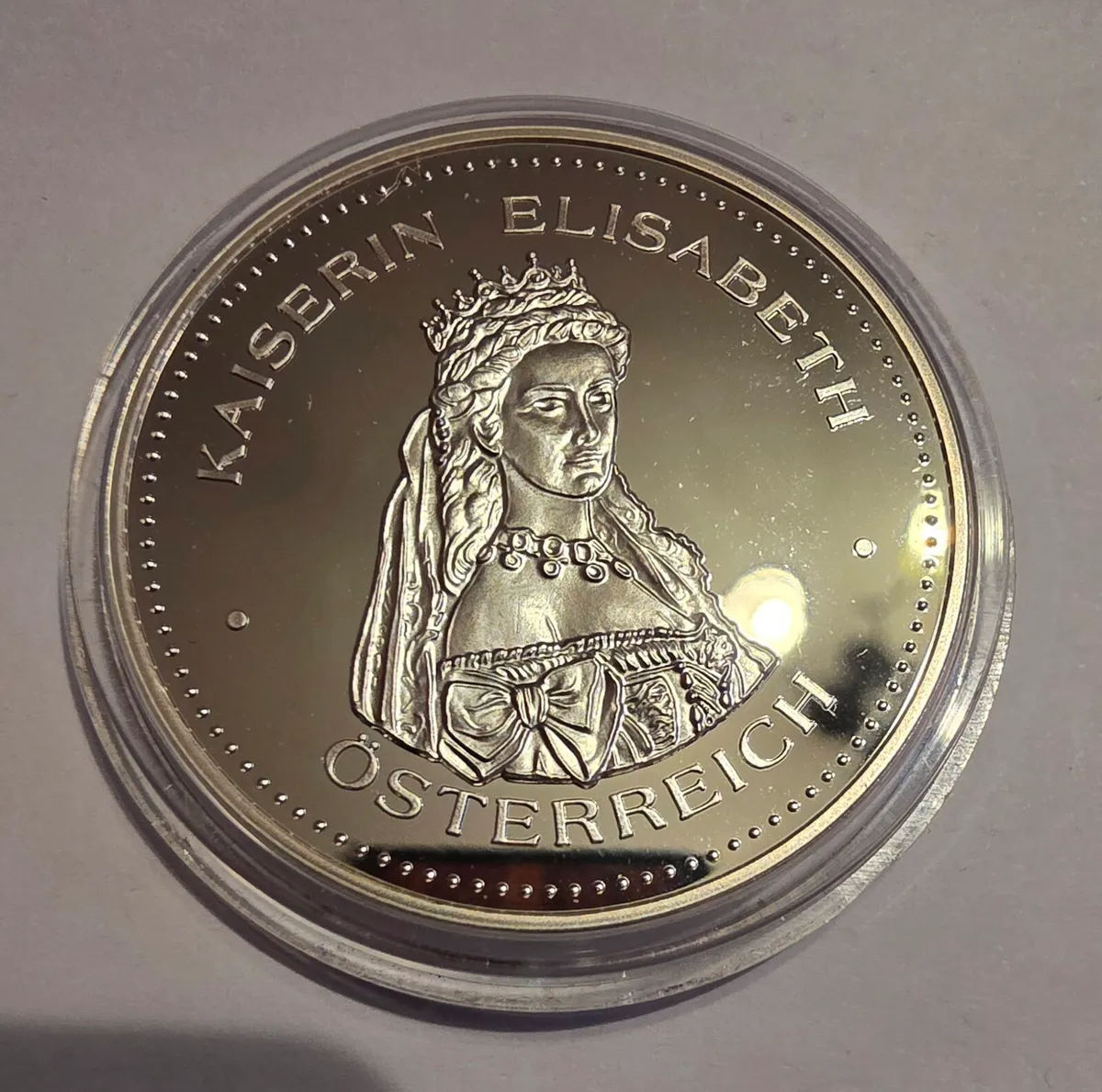 1995 austria silver medal - Image 1