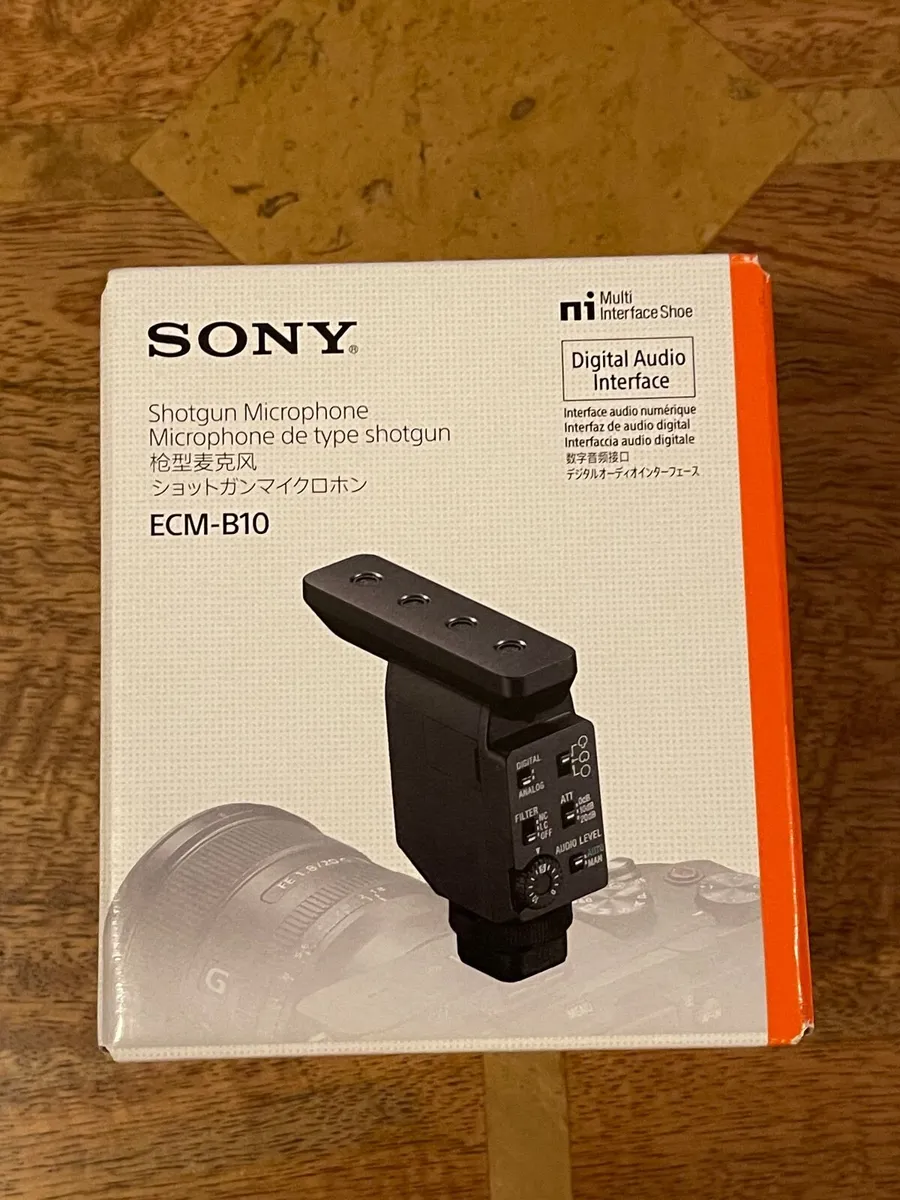 ECM B10 Mic for Sony Cameras - Image 1
