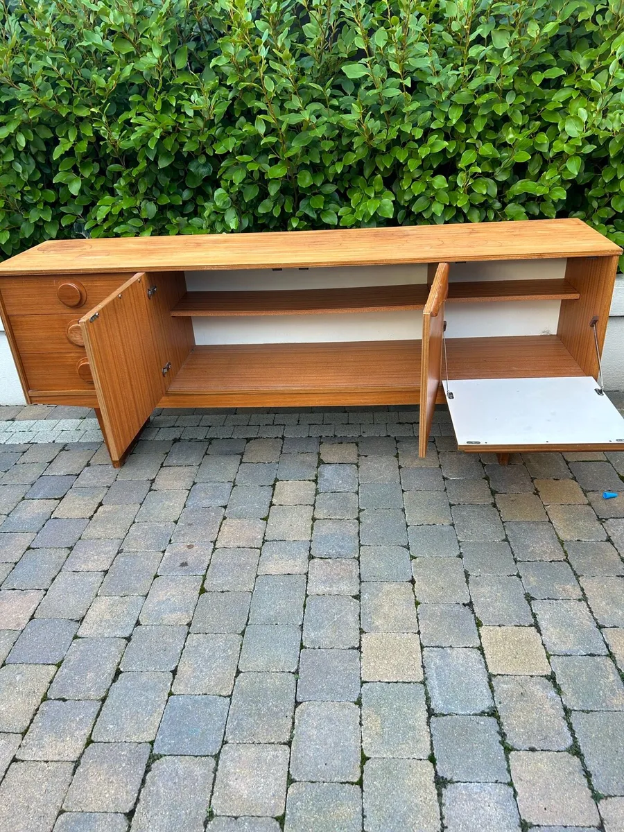 Mid century teak sideboard retro vintage - Image 3