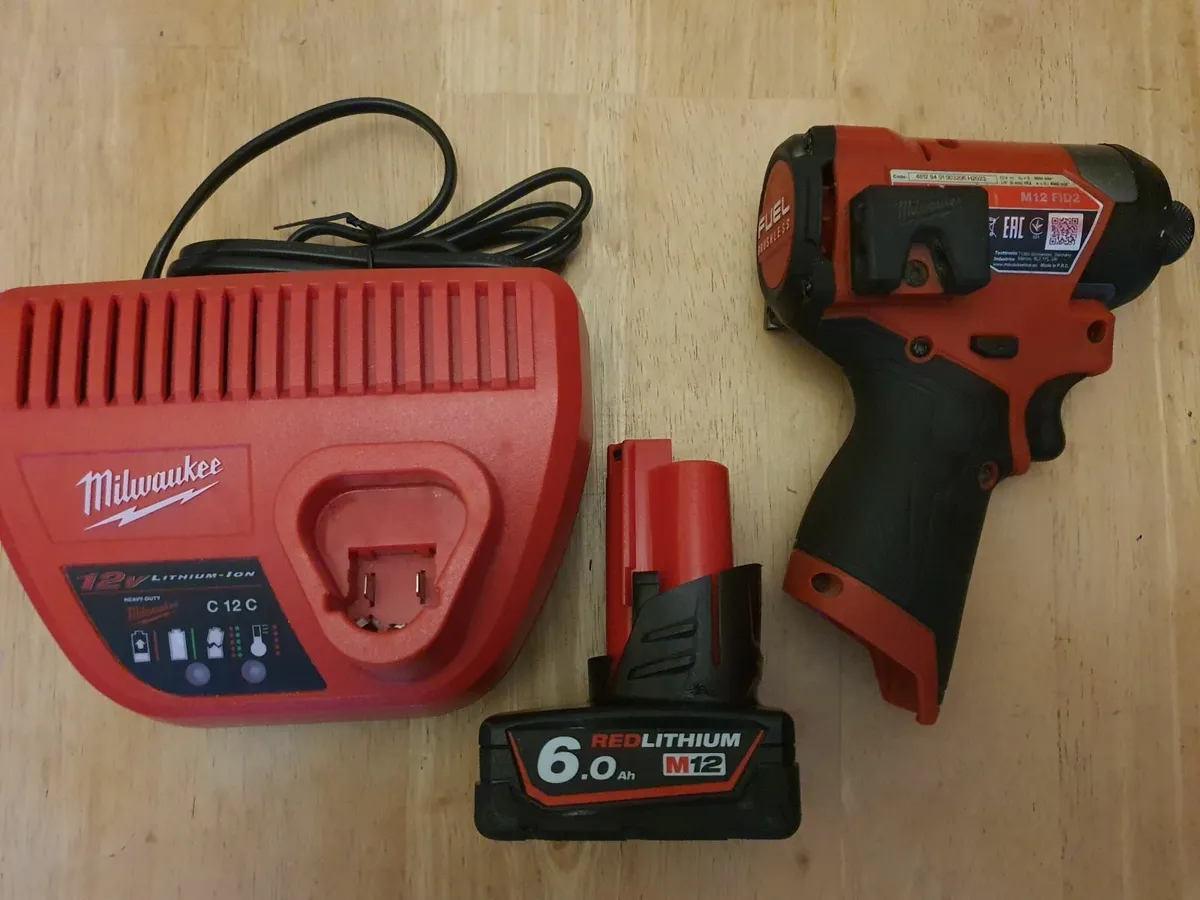 Gen3 M12 Milwaukee Brushless Impact Driver kit - Image 2