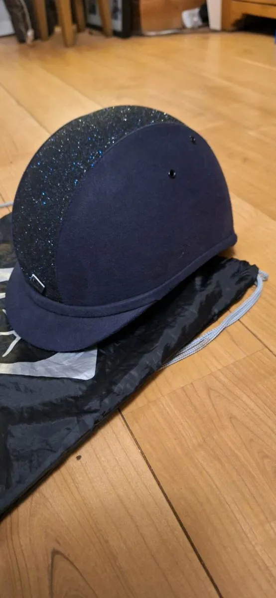 Charles Owen horse riding helmet sparkly - Image 2