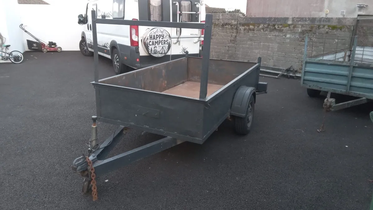 8x4 single wheel trailer - Image 1