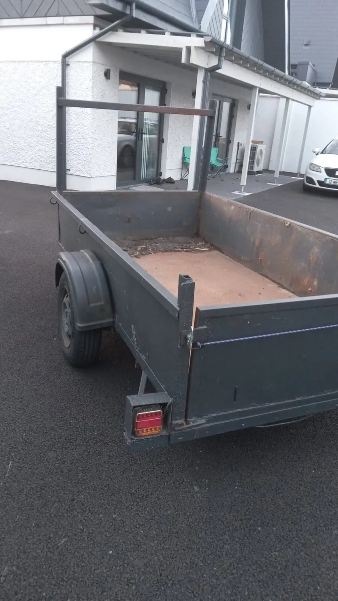8x4 single wheel trailer - Image 2