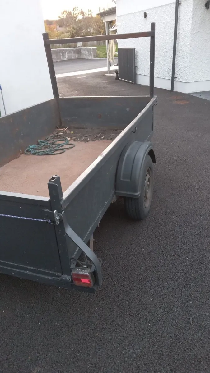 8x4 single wheel trailer - Image 3